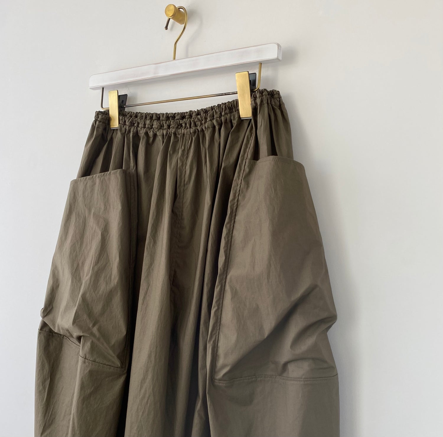 Big pocket culottes (Khaki green) TENNE HANDCRAFTED MODERN 通販