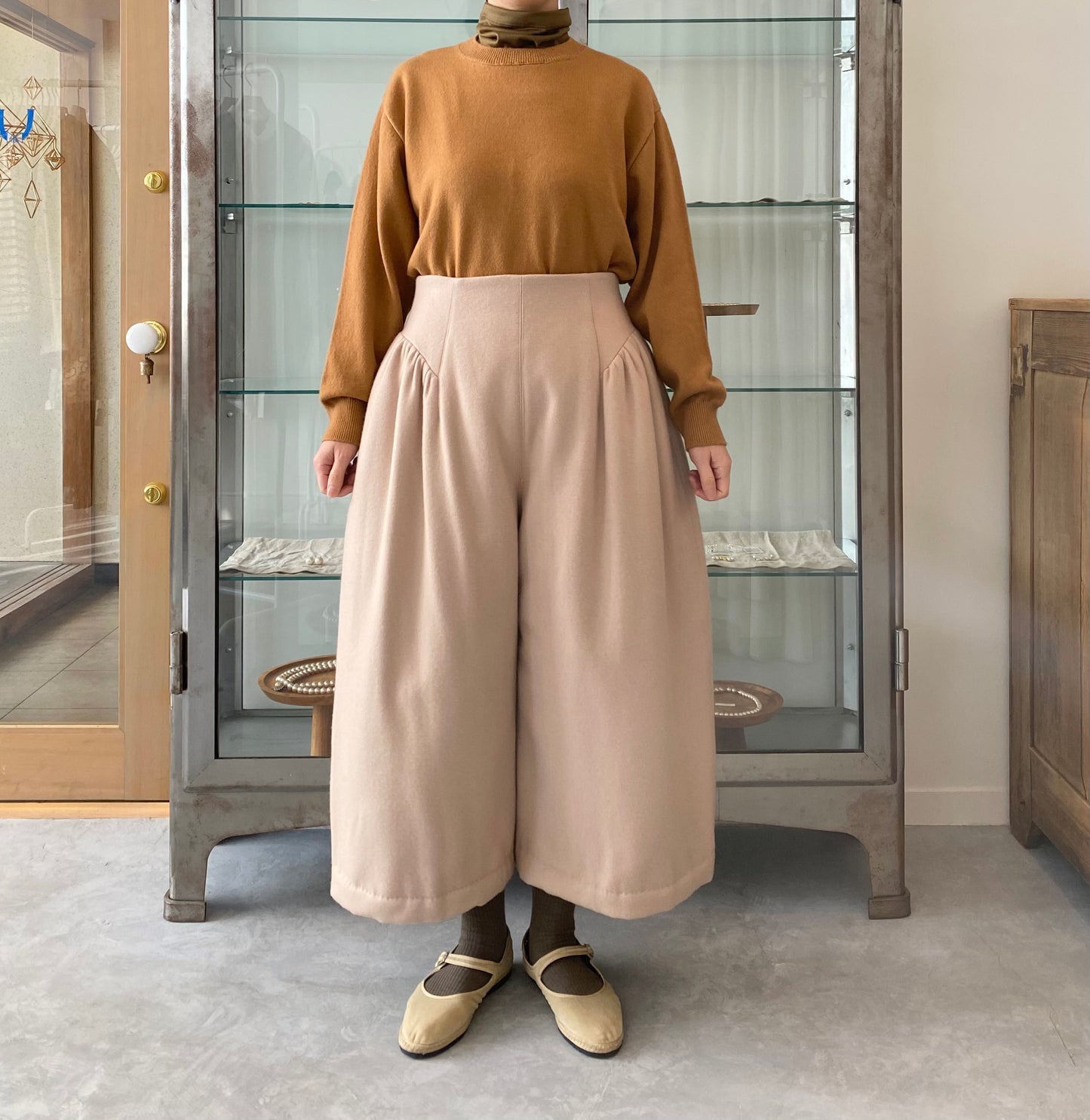 NEW BASIC CASHMERE KNIT PULL OVER  Yonetomi 米富繊維　通販