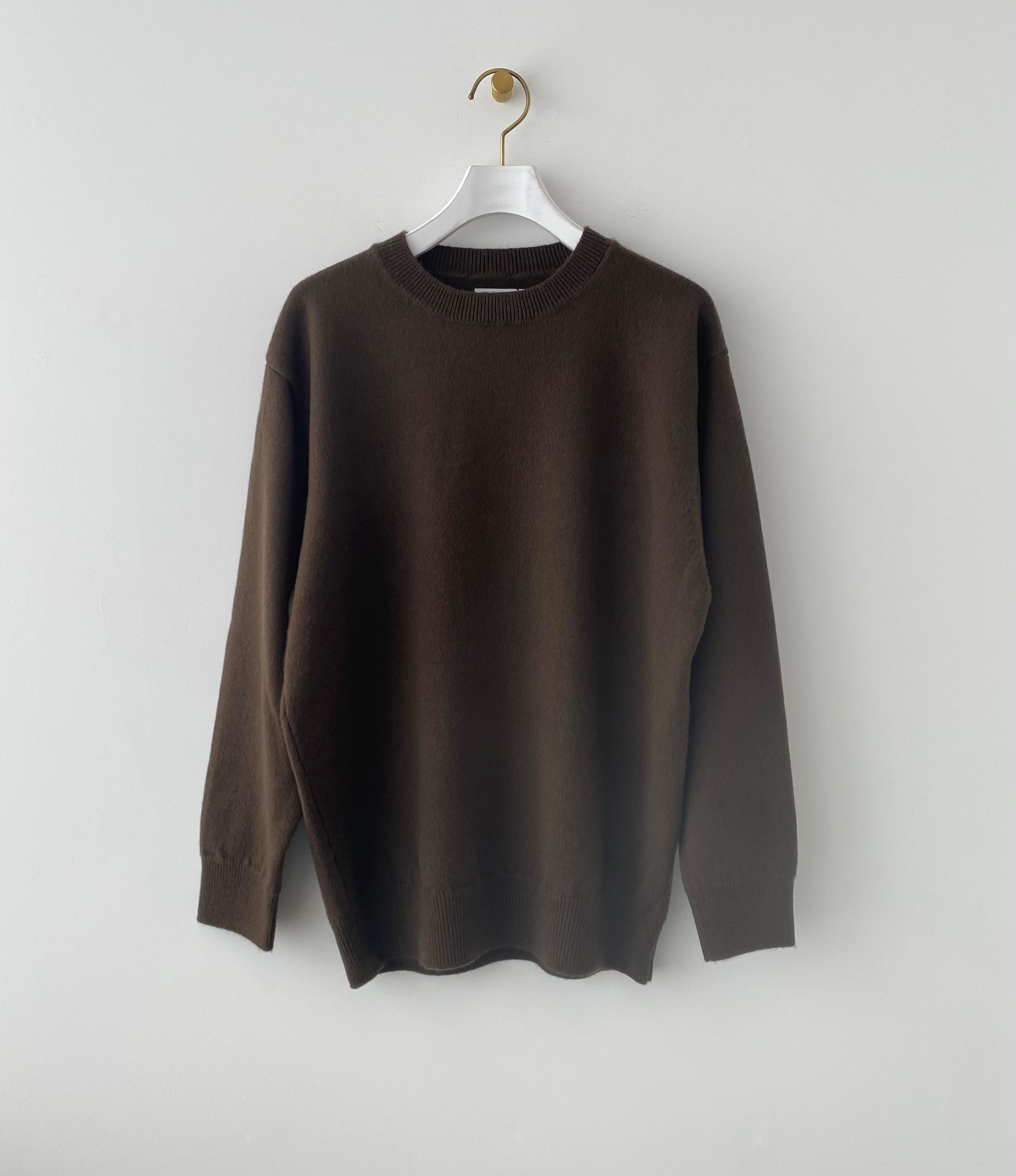 NEW BASIC CASHMERE KNIT PULL OVER  Yonetomi 米富繊維　通販