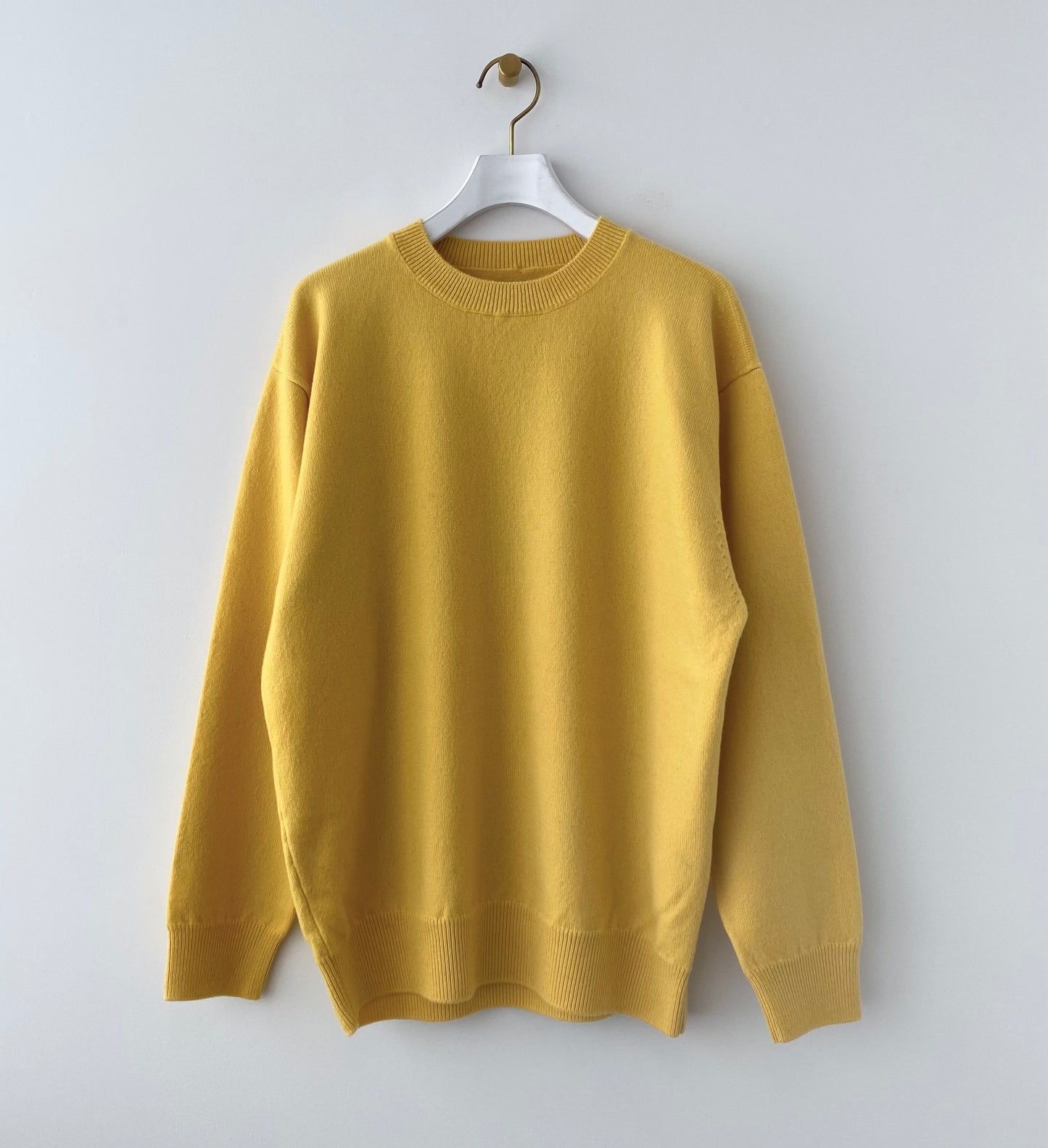 NEW BASIC CASHMERE KNIT PULL OVER  Yonetomi 米富繊維　通販