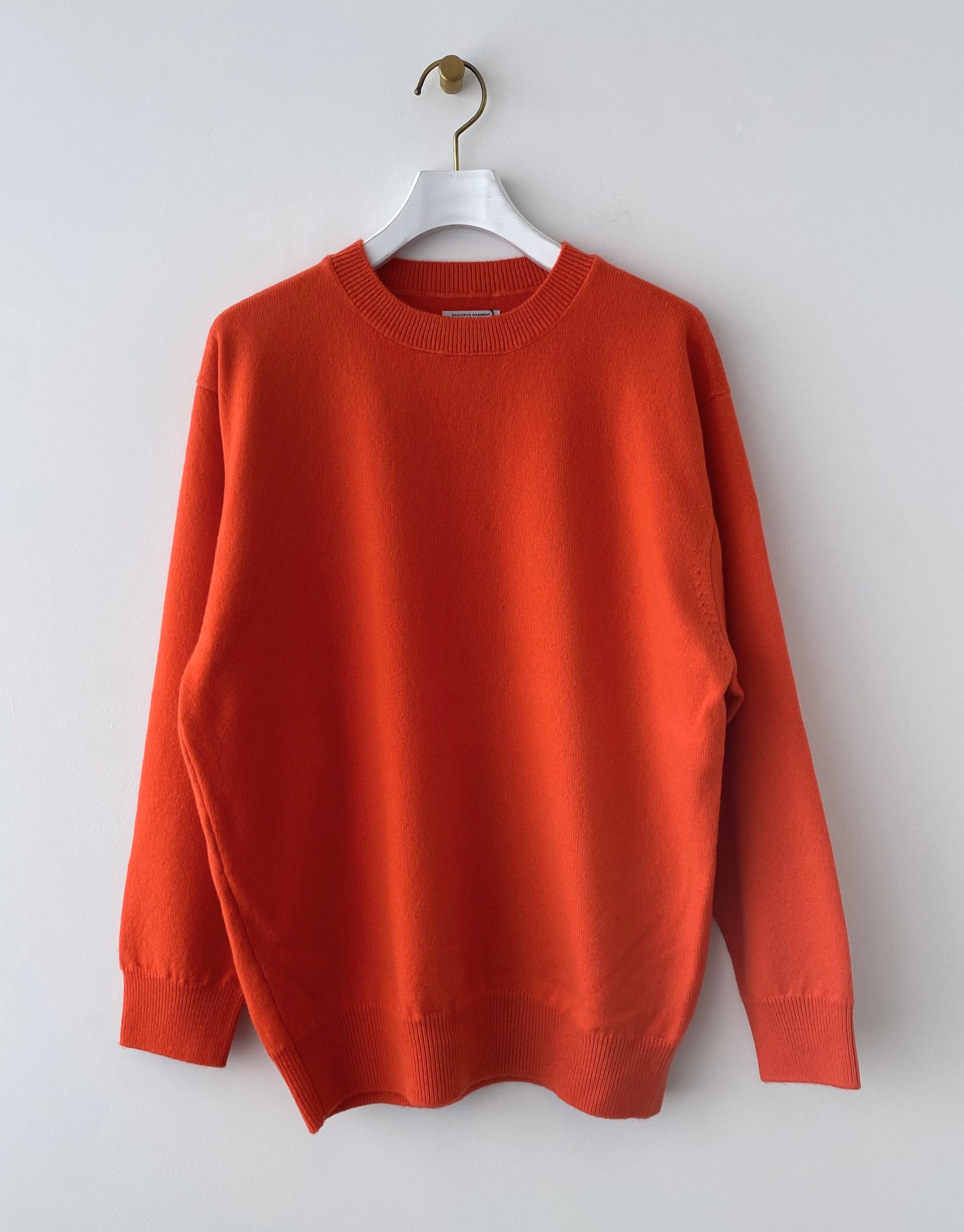 NEW BASIC CASHMERE KNIT PULL OVER