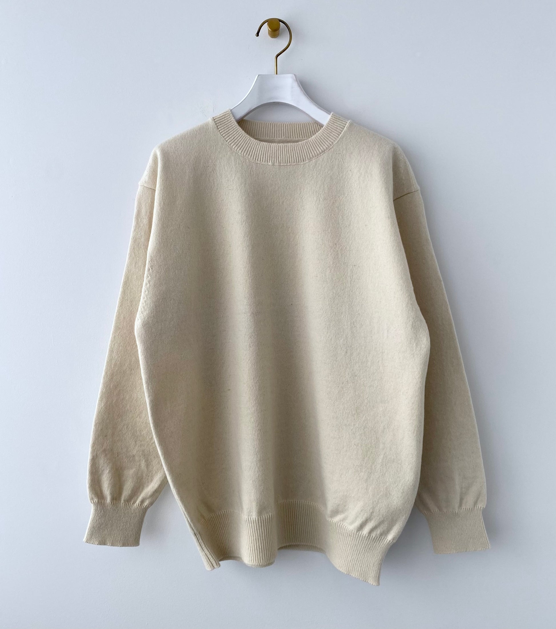 RIGID CASHMERE KNIT PULL OVER Yonetomi 米富繊維　通販