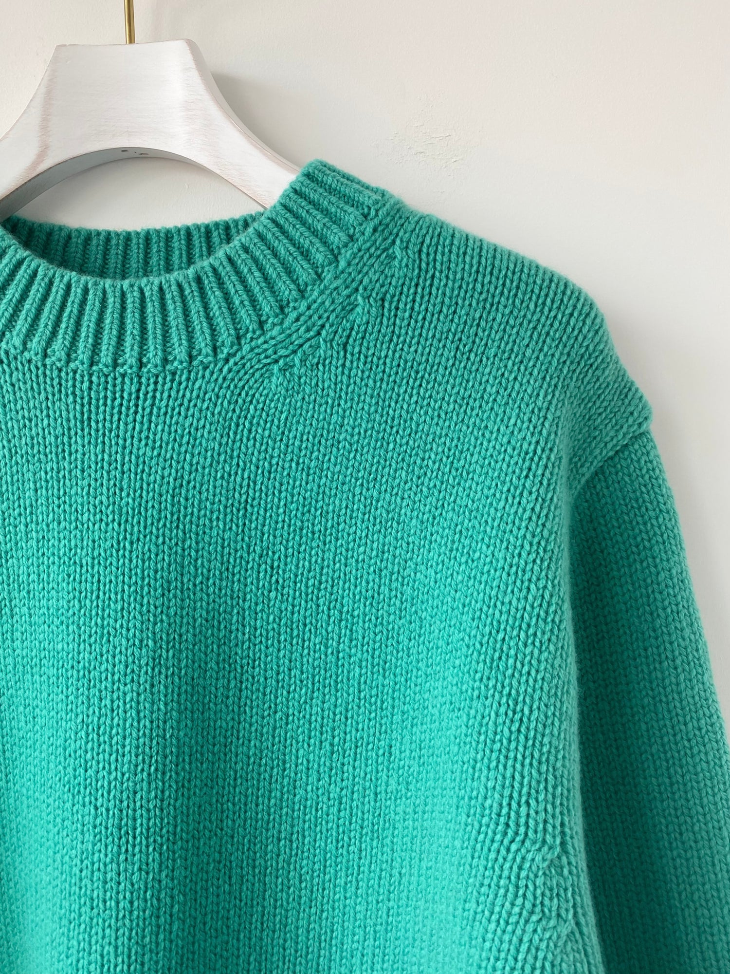 SOFT LAMB WOOL KNIT PULLOVER