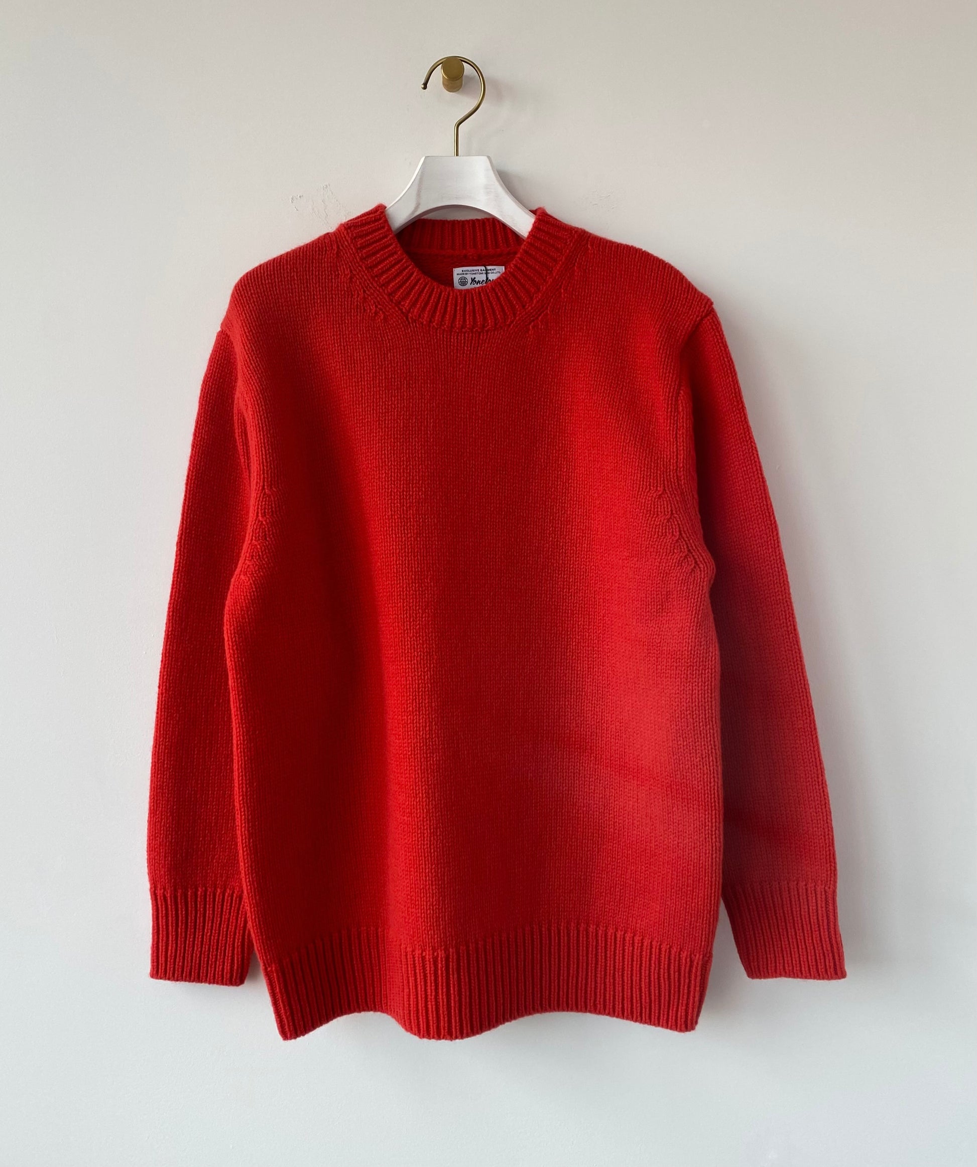 SOFT LAMB WOOL KNIT PULLOVER Yonetomi 米富繊維　通販