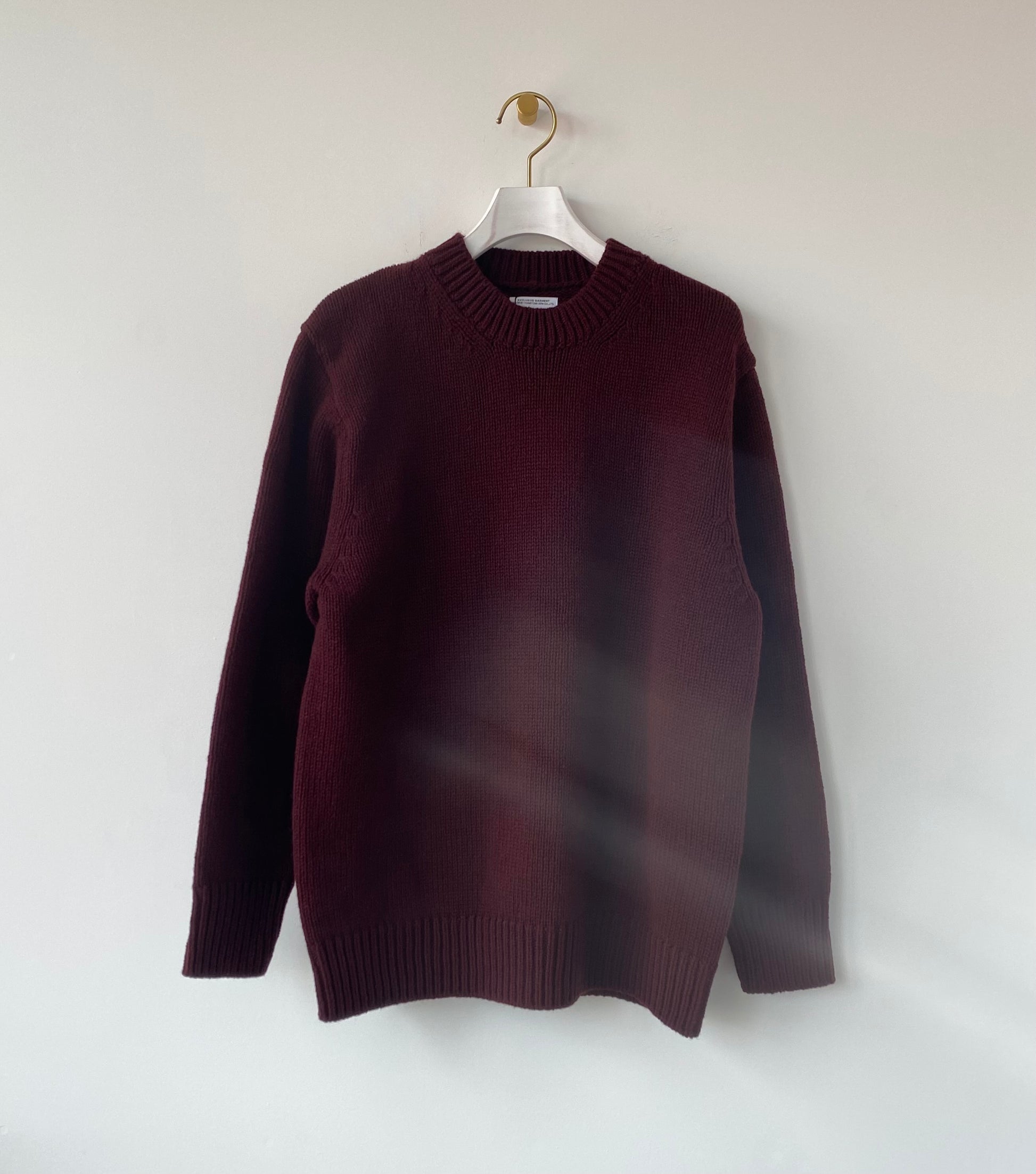 SOFT LAMB WOOL KNIT PULLOVER Yonetomi 米富繊維　通販