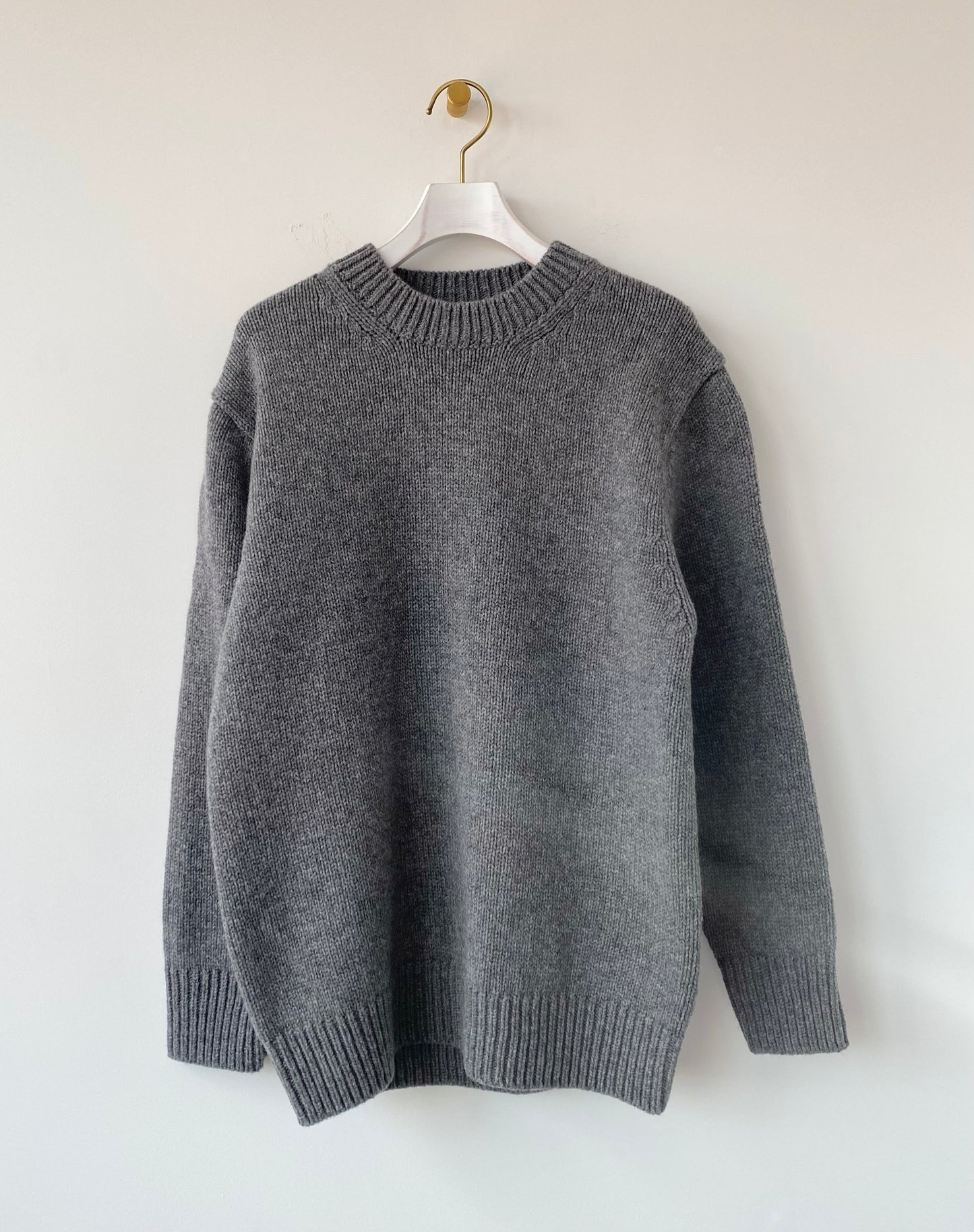 SOFT LAMB WOOL KNIT PULLOVER Yonetomi 米富繊維　通販