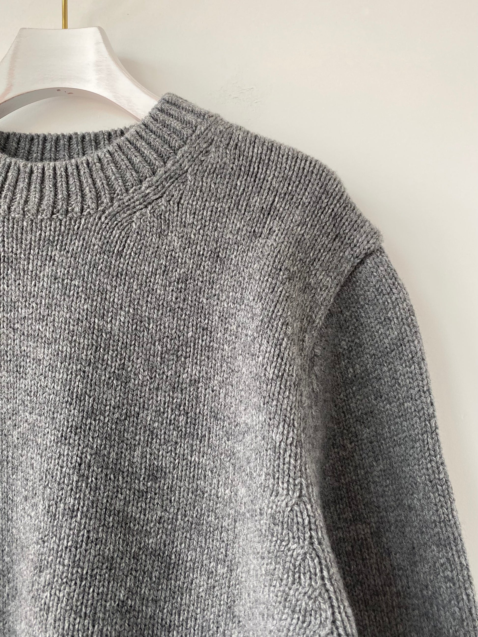 SOFT LAMB WOOL KNIT PULLOVER Yonetomi 米富繊維　通販