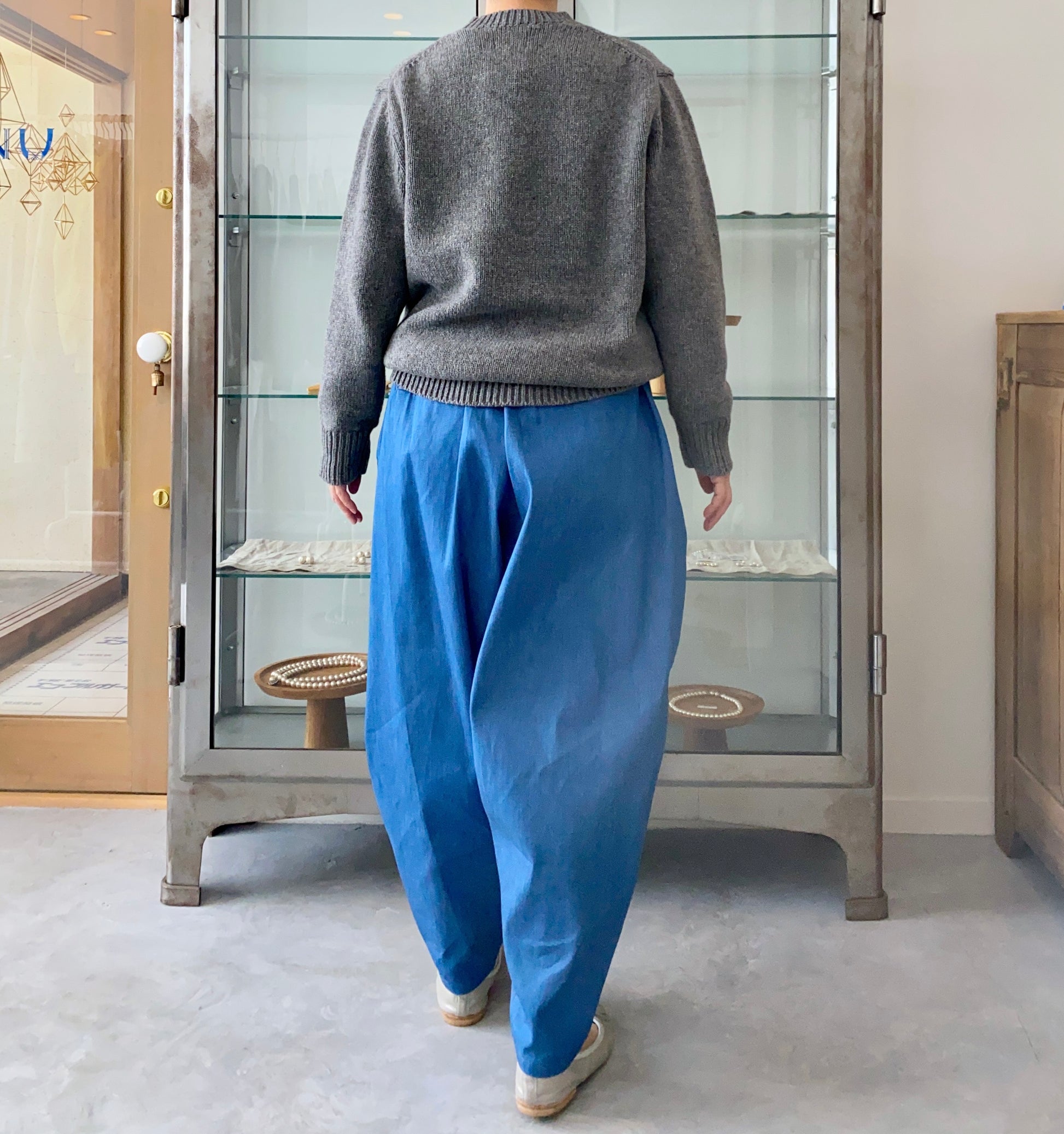 SOFT LAMB WOOL KNIT PULLOVER Yonetomi 米富繊維　通販