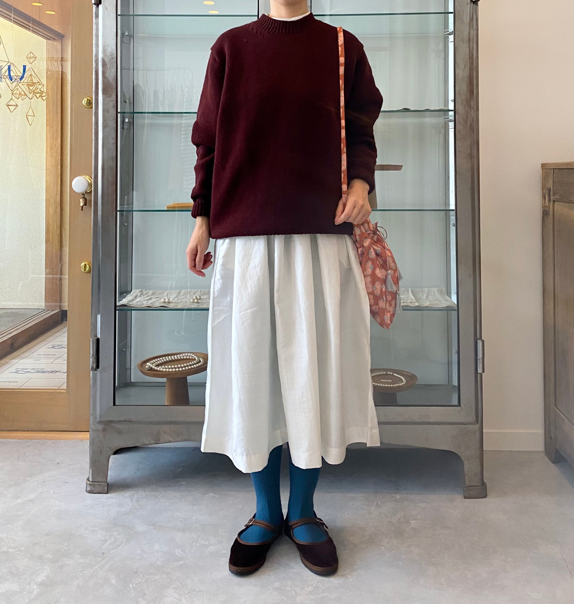 SOFT LAMB WOOL KNIT PULLOVER Yonetomi 米富繊維　通販