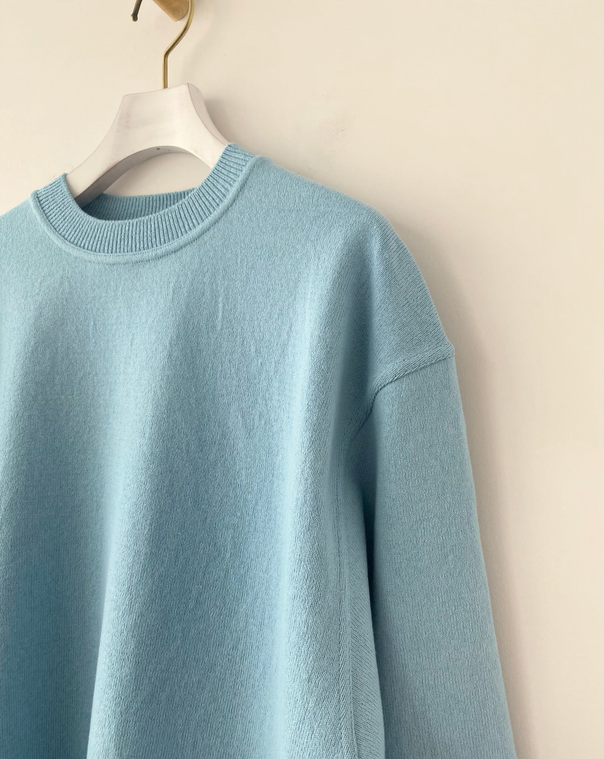 WAVE COTTON KNIT PULLOVER Yonetomi 米富繊維　通販