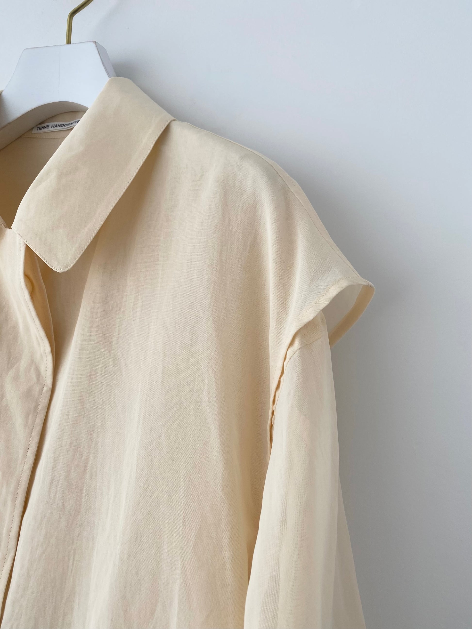Organza layered coat (Beige)　TENNE HANDCRAFTED MODERN　コート　通販