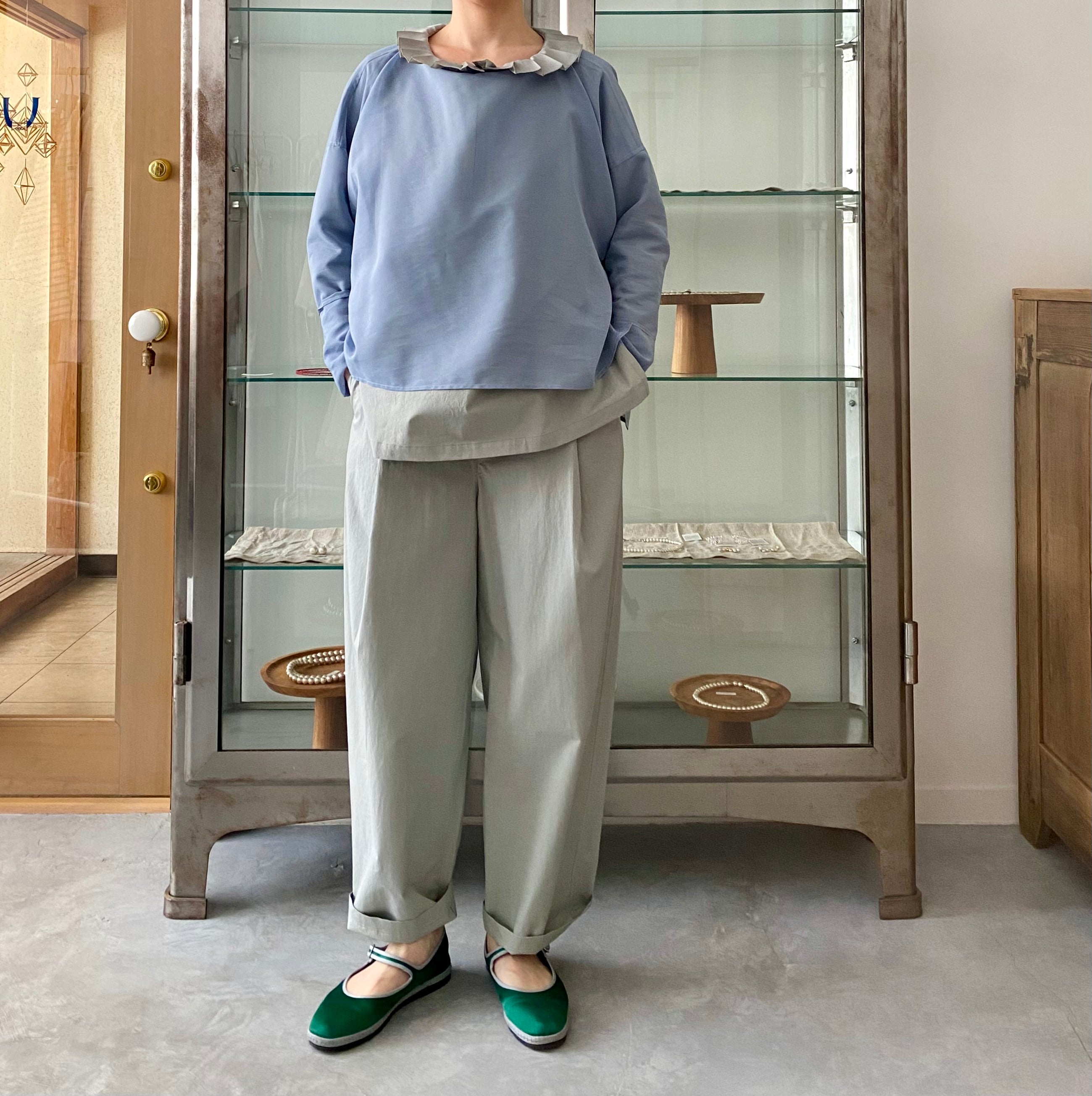 Organza pullover TENNE HANDCRAFTED MODERN 通販 – UKÉ_midori