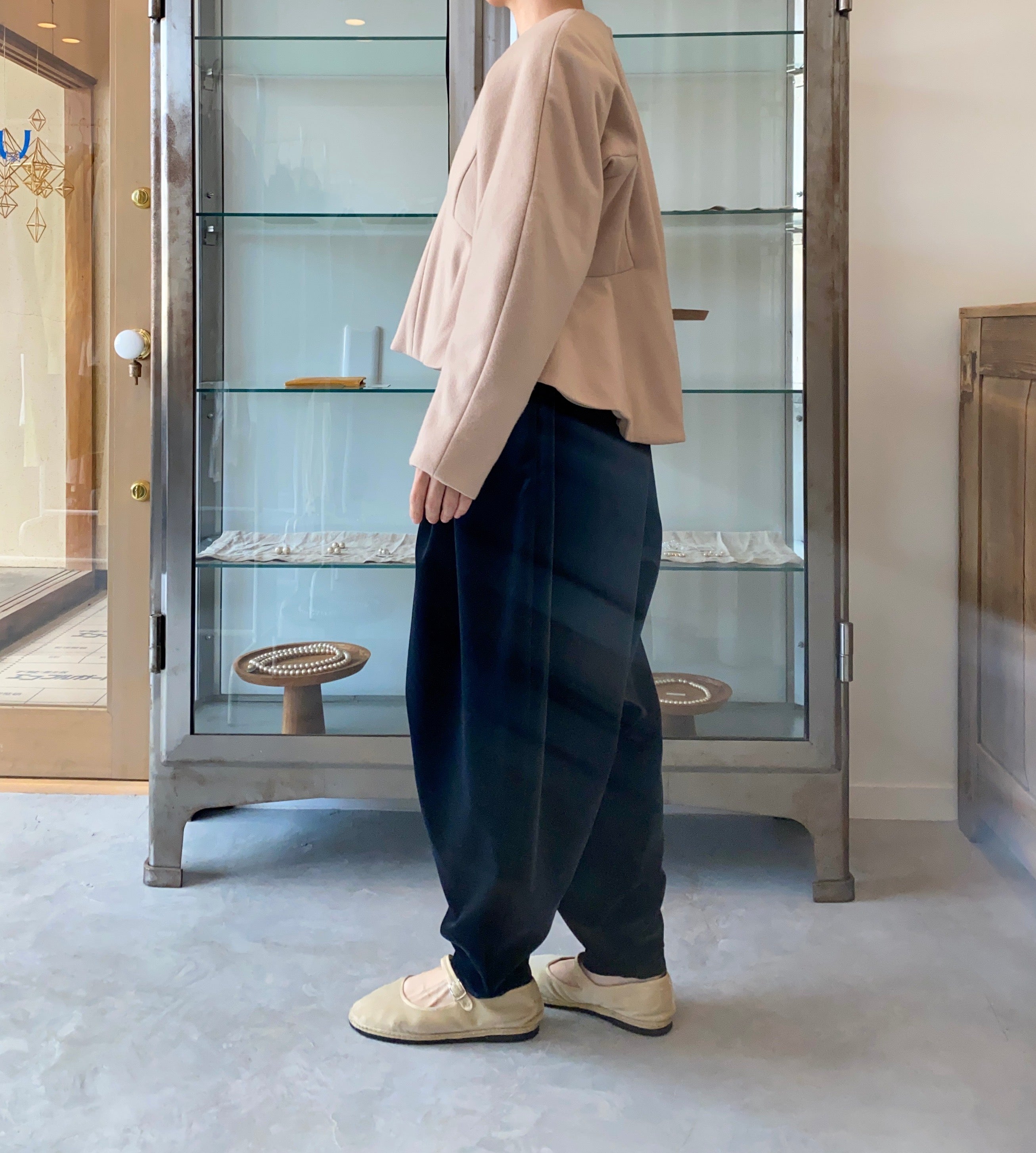 3 Tuck tapered pants (Velvet) TENNE HANDCRAFTED MODERN 通販